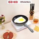 AZKO Kris 24 cm Linea Wajan Penggorengan - Hijau Frypan Pan Wok Anti Lengket Non Stick Teflon Penggoreng Alat Masak Perlengkapan Dapur