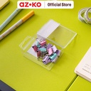 AZKO Ataru Set 15 Pcs Penjepit Binder Clips Pastel Stasionary Set Jepitan Binder Klip Binder Peralatan Kantor Penjepit Dokumen