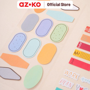 AZKO Ataru Stiker Diy Marker Stiker Dekoratif Lucu Cute Stickers Deco Sticker Pack Journal Book