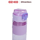 AZKO Kris 750 ml Botol Minum - Biru/Ungu Water Drinking Bottle Botol Air Bpa Free Wadah Minuman Perlengkapan Minum Drinkware