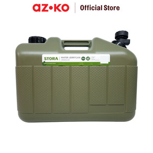 AZKO Stora 10 ltr Jerigen Air - Hijau Wadah Saji Minuman Acara Tempat Sirup Besar Dispenser Jus Perlengkapan Minum