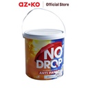 AZKO No Drop 4 kg Cat Pelapis Anti Bocor Dan Panas - Abu-Abu Paint Waterproof Cat Lapisan Pelindung Dinding Perlengkapan Tukang