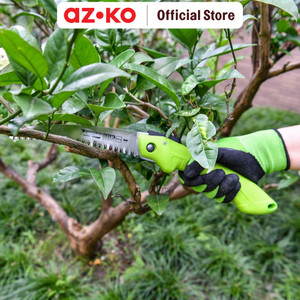AZKO Yardsmith 17.8 cm Pisau Taman Lipat - Hijau Pisau Dahan Alat Pemotong Ranting Peralatan Dan Kebutuhan Taman Perlengkapan Berkebun