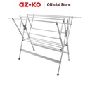 AZKO Stora 150X106.5X145 cm Jemuran Baju Lipat X-Shape Tempat Jemur Baju Luar Ruangan Drying Rack Gantungan Laundry Perlengkapan Rumah Tangga