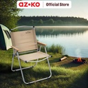 AZKO Soleil Vinson Kursi Lipat - Krem Beige Folding Chair Kursi Memancing Bangku Lipat Kemah Furniture Outdoor