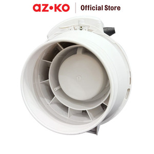 AZKO Krisbow 6 inci Blower Inline Duct Fan Kipas Hexos Ventilasi Fan Ventilation Peralatan Elektronik Air Ventilator