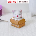 AZKO Otto Klasse Ornamen Dashboard Mobil Car Dashboard Ornament Dekorasi Dashboard Mobil Patung Kucing Kecil - Kitten
