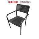 AZKO Soleil Grande Kursi Teras Rattan Balcony Chair Kursi Outdoor Serbaguna Furniture Rumah Tempat Duduk Kursi Halaman Balkon
