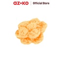 AZKO Ataru Set 2 Pcs Ikat Rambut Flower - Kuning Hair Tie Aksesoris Karet Rambut Cewek Scrunchy Wanita Motif Scrunchies Lucu