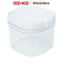 AZKO Kris 800 ml Milky Wadah Makanan Food Container Kotak Makan Food Grade Serbaguna Tempat Makanan Food Storage Kitchenware