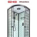 AZKO Fosa Shower Box Full Set 6 Mm Jn-H607 Bilik Mandi Shower Room Cabin Bathroom Accessories Perlengkapan Kamar Mandi