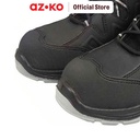 AZKO Krisbow Ukuran 39 Pandora Sepatu Pengaman 6 inci - Hitam Safety Shoes Pengaman Kaki Perlengkapan Industri Peralatan Keamanan