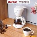 AZKO Kris 600 ml Coffee Maker Swing 550 watt - Putih Mesin Kopi Espresso Machine Alat Pembuat Minuman Kopi