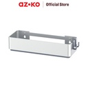 AZKO Stora Rak Dinding Kamar Mandi Aluminium Wk820429 Shower Wall Shelf Organizer Tempat Sampo Sabun Rak Tembok Serbaguna Aksesoris Kamar Mandi Furniture Indoor Rumah