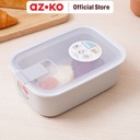 AZKO Rosti 1 ltr Wadah Makanan Easyclip - Putih Nordic Food Container Kotak Makan Food Grade Serbaguna Tempat Makanan Food Storage Kitchenware