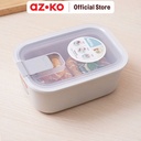 AZKO Rosti 700 ml Wadah Makanan Easyclip - Putih Nordic Food Container Kotak Makan Food Grade Serbaguna Tempat Makanan Food Storage Kitchenware
