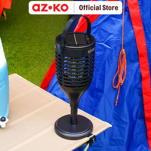 AZKO Krisbow Perangkap Nyamuk Solar 7 watt Perangkap Serangga Dengan Timer Mosquito Trap Alat Pengusir Pembasmi Nyamuk Perlengkapan Elektronik Rumah Tangga