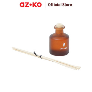 AZKO Breathe 50 ml Island Reed Diffuser Rattan Sticks Freshener Aromaterapi Pengharum Ruangan Stick Room Fragrance