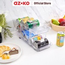 AZKO Stora Rak Botol 2 Tingkat Retractable Organizer Penyimpanan Toples Bumbu Serbaguna Spices Rack Tempat Bumbu Perlengkapan Dapur Kitchen Tools