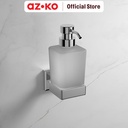 AZKO Acroz 200 ml Dispenser Sabun Cair Dengan Bracket Classic Liquid Soap Container Tabung Tempat Sabun Serbaguna Aksesoris Kamar Mandi Perlengkapan Rumah Tangga