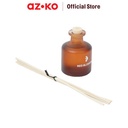AZKO Breathe 50 ml Red Blossom Reed Diffuser Rattan Sticks Freshener Aromaterapi Pengharum Ruangan Stick Room Fragrance