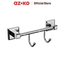 AZKO Acroz Gantungan Dinding Kamar Mandi 2 Kait Classic 8601-2 Bathroom Hook Kaitan Dinding Serbaguna Pengait Handuk Alat Mandi