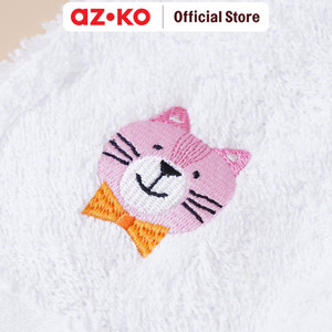 AZKO Ataru 25X25 cm Handuk Tangan Cat - Putih Hand Towel Kain Pengering Tangan Perlengkapan Rumah Tangga