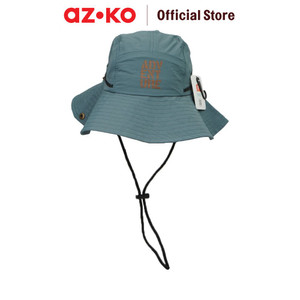 AZKO Ataru Topi Bucket Dengan Tali String - Biru Aksesoris Kepala Bucket Hat Topi Stylish Unisex Serbaguna Aksesoris Fashion Pria Wanita