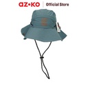 AZKO Ataru Topi Bucket Dengan Tali String - Biru Aksesoris Kepala Bucket Hat Topi Stylish Unisex Serbaguna Aksesoris Fashion Pria Wanita