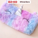 AZKO Ataru Tempat Pensil Unicorn Pouch Pensil Pulpen Pencil Case Tempat Alat Tulis Peralatan Tulis Kids School Stationery
