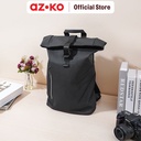 AZKO Passport Rocket Tas Ransel Adult Backpack Tas Punggung Dewasa Ransel Gendong Serbaguna - Abu-abu