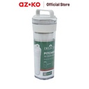 AZKO Delicia Set 5 Pcs Skyte Teko & Gelas Set Water Jug With Glass Pitcher Dengan Tutup Dan Handle Wadah Penyimpanan Air Peralatan Minum - Hijau