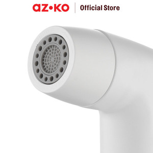 AZKO Acroz Set Toilet Shower Premium - Putih Toilet Hose Semprotan Selang Air Kloset Aksesoris Kamar Mandi Selang Wc