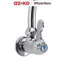 AZKO Acroz 16.5 cm Keran Dapur Chrome Kitchen Sink Tap Wall Faucet Peralatan Dapur Kran Air Wastafel