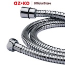 AZKO Acroz 1.5 mtr Selang Shower Double Lock Chrome H35 Shower Hose Selang Air Shower Perlengkapan Kamar Mandi Bathroom Accessories
