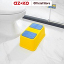 AZKO Kindla 15 cm Bangku Pijak Single Step 8925 - Kuning Step Stool Bangku Mini Anti Slip Kursi Pijakan Serbaguna