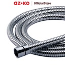AZKO Acroz 1.5 mtr Selang Shower Double Lock Chrome H33 Shower Hose Selang Air Shower Perlengkapan Kamar Mandi Bathroom Accessories