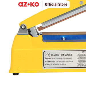AZKO Krisbow 20 cm Food Sealer Alat Penyegel Mesin Segel Makanan Alat Segel Plastik