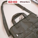 AZKO Ataru Tas Selempang Laptop - Hijau Tua Tas Jinjing Selempang Laptop Laptop Bag Tempat Penyimpanan Notebook