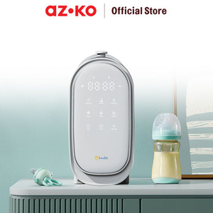 AZKO Kindla Penghangat Botol Susu Bayi Night Light - Abu-Abu / Putih Bottle Warmer Tempat Menghangatkan. Perlengkapan Rumah Tangga. Kebutuhan Bayi Sterilizer