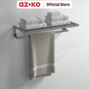 AZKO Acroz Gantungan Handuk Minimalist 82012 Tempat Jemur Anduk Towel Drying Rack Bar Gantungan Handuk Perlengkapan Kamar Mandi Bathroom Tools
