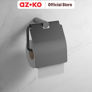 AZKO Acroz Holder Tisu Toilet Roll Minimalist 82005A Tempat Tissue Roll Wadah Penyimpanan Tisyu Tissue Box Holder Perlengkapan Rumah Tangga