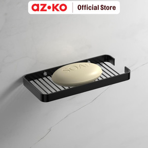AZKO Acroz Rak Dinding Kamar Mandi Elegant 21316 Soap Container Wadah Sabun Mandi Aksesoris Kamar Mandi Soap Storage