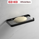 AZKO Acroz Rak Dinding Kamar Mandi Elegant 21316 Soap Container Wadah Sabun Mandi Aksesoris Kamar Mandi Soap Storage