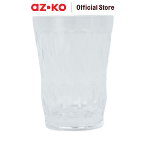 AZKO Delicia 400 ml Kryst Gelas Tumbler Akrilik Cup Wadah Minuman Peralatan Minum Food Grade Drinkware