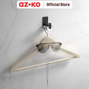 AZKO Acroz Gantungan Dinding Single Elegant 21301 Pengait Multifungsi Tembok Clothes Hook Tempat Gantung Pakaian Barang Serbaguna