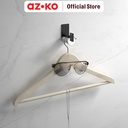 AZKO Acroz Gantungan Dinding Single Elegant 21301 Pengait Multifungsi Tembok Clothes Hook Tempat Gantung Pakaian Barang Serbaguna