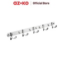 AZKO Acroz Gantungan Dinding Kamar Mandi 5 Kait Basic 2901-5 Bathroom Hook Kaitan Dinding Serbaguna Pengait Handuk Alat Mandi
