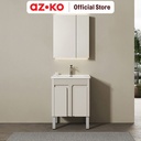 AZKO Fosa Set Kabinet Kamar Mandi Dcsc-2 Organizer Serbaguna Bathroom Cabinet Aksesoris Kamar Mandi Kompartemen Penyimpanan Alat Mandi