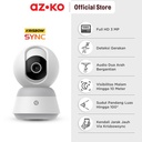 AZKO Krisbow Sync Ip Camera Wifi Pt Speed Z12B 3Mp Smart Cctv Kamera Pengawas Pintar Camera Pengintai Alat Keamanan Rumah Spy Cam